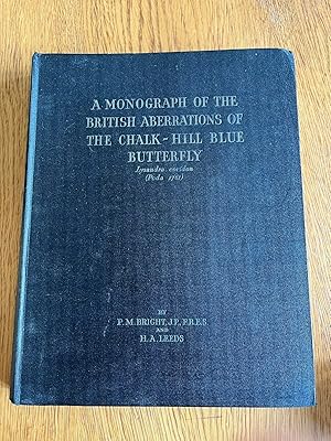 Image du vendeur pour A MONOGRAPH OF THE BRITISH ABERRATIONS OF THE CHALK-HILL BLUE BUTTERFLY mis en vente par Happyfish Books