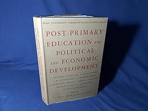 Bild des Verkufers fr Post-Primary Education and Political and Economic Development(Hardback,w/dust jacket,1964) zum Verkauf von Codex Books
