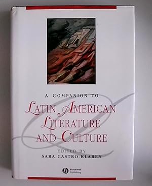 Seller image for Comp Latin American Literature Culture (Blackwell Companions to Literature and Culture) for sale by Berliner Bchertisch eG