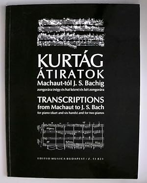 Transcriptions from Machaut to J. S. Bach for piano (duet and six hands) and for two pianos (Pian...