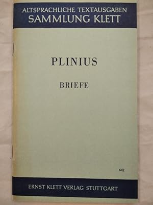 Plinius - Briefe [+Anmerkungen].