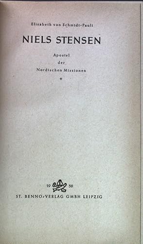 Immagine del venditore per Niels Stensen: Apostel der Nordischen Missionen. venduto da books4less (Versandantiquariat Petra Gros GmbH & Co. KG)