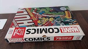 Seller image for Marvel Comics 75 Years Of Cover Art: Includes 2 Amazing Prints (Slipcase) for sale by BoundlessBookstore