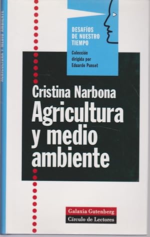 Imagen del vendedor de AGRICULTURA Y MEDIO AMBIENTE a la venta por LIBRERIA TORMOS