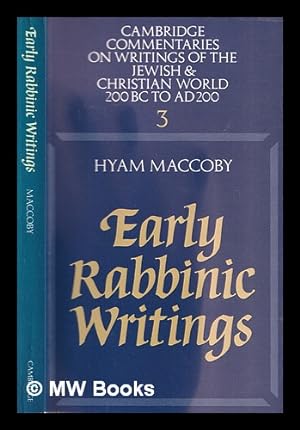 Immagine del venditore per Early rabbinic writings venduto da MW Books Ltd.
