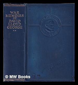 Seller image for War memoirs of David Lloyd George Volume II for sale by MW Books Ltd.