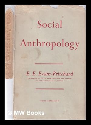 Imagen del vendedor de Social anthropology/ by E.E. Evans-Pritchard a la venta por MW Books Ltd.