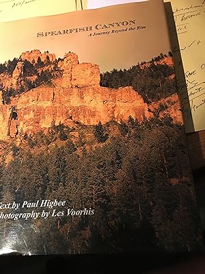 Imagen del vendedor de Signed x 2. Spearfish Canyon: A Journey Beyond the Rim a la venta por Bristlecone Books  RMABA