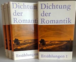 4 Bände: Dichtung der Romantik. Erzählung 1 Schwärmen - Schweifen - Abenteuer / Erzählung 2 Irdis...