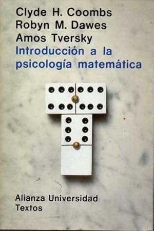 Imagen del vendedor de INTRODUCCIN A LA PSICOLOGA MATEMTICA. a la venta por Books Never Die