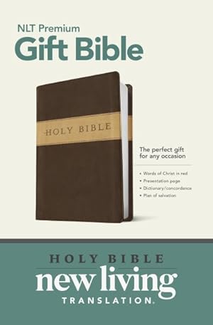 Immagine del venditore per Holy Bible : New Living Translation, Dark Brown/Tan, Tutone, LeatherLike, Gift and Award venduto da GreatBookPrices
