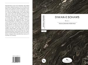 Imagen del vendedor de Diwan-e Schams a la venta por BuchWeltWeit Ludwig Meier e.K.