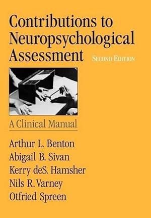 Immagine del venditore per Contributions to Neuropsychological Assessment (Paperback) venduto da AussieBookSeller