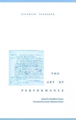 Image du vendeur pour The Art of Performance (Hardcover) mis en vente par AussieBookSeller