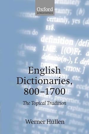 Image du vendeur pour English Dictionaries, 800-1700 (Hardcover) mis en vente par AussieBookSeller