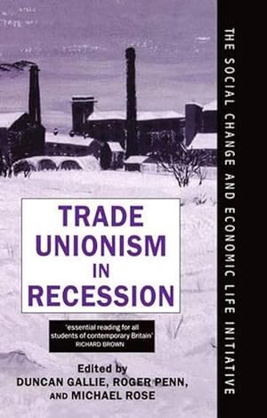 Bild des Verkufers fr Trade Unionism in Recession (Hardcover) zum Verkauf von AussieBookSeller