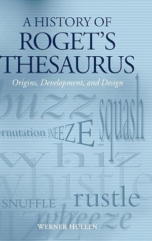 Seller image for A History of Roget's Thesaurus (Hardcover) for sale by AussieBookSeller
