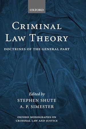 Bild des Verkufers fr Criminal Law Theory (Hardcover) zum Verkauf von AussieBookSeller