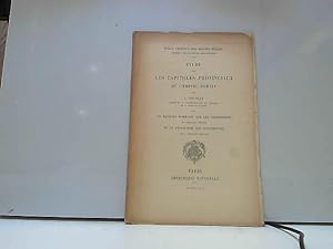 Bild des Verkufers fr Etude sur les capitoles provinciaux de l'empire romain EPHE zum Verkauf von JLG_livres anciens et modernes