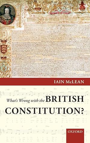 Imagen del vendedor de What's Wrong with the British Constitution? (Hardcover) a la venta por AussieBookSeller