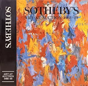 Bild des Verkufers fr Sotheby's Art at Auction 1988-89 zum Verkauf von Biblioteca di Babele
