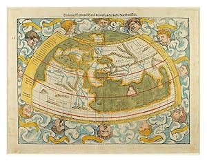 Imagen del vendedor de Ptolemaisch General Tafel begreissend die halbe Kugel der Welt. a la venta por John Windle Antiquarian Bookseller, ABAA