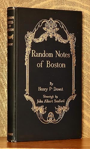 Seller image for RANDOM NOTES OF BOSTON for sale by Andre Strong Bookseller