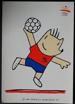 Olympic Collection Barcelona 1992 Postcard