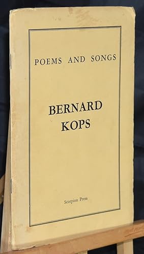 Poems and Songs. First Printing. Signed by Author