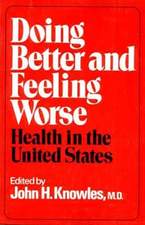 Seller image for Doing Better and Feeling Worse (Paperback) for sale by AussieBookSeller
