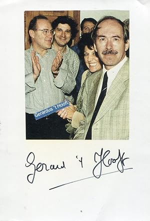 Image du vendeur pour Gerard &#039;t Hooft Autograph | signed photograph mis en vente par Markus Brandes Autographs GmbH