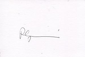 Bild des Verkufers fr Riccardo Giacconi Autograph | signed cards / album pages zum Verkauf von Markus Brandes Autographs GmbH