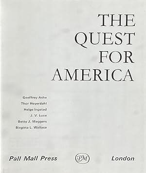 The quest for America