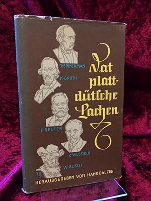 Image du vendeur pour Dat plattdtsche Lachen. Ein frhliches Lese- und Vortragsbuch. mis en vente par Altstadt-Antiquariat Nowicki-Hecht UG