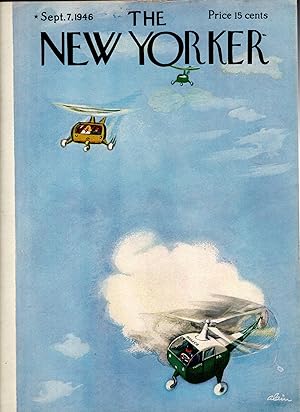 Bild des Verkufers fr The New Yorker (Magazine) September 7, 1946 zum Verkauf von Dorley House Books, Inc.