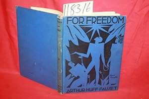 Seller image for For Freedom A Biographical Story of the American Negro for sale by Princeton Antiques Bookshop
