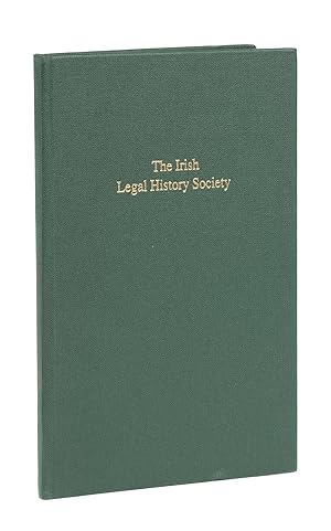 Bild des Verkufers fr The Irish Legal History Society, Inaugural Addresses zum Verkauf von The Lawbook Exchange, Ltd., ABAA  ILAB