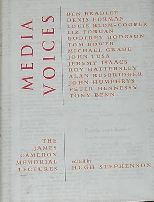 Seller image for Media Voices: The James Cameron Lectures for sale by M.Roberts - Books And ??????