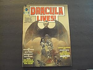 Dracula Lives! #1 1973 Bronze Age BW Marvel Magazine Salem Witchcraft