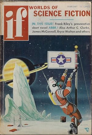 Image du vendeur pour IF Worlds of Science Fiction: February, Feb. 1957 mis en vente par Books from the Crypt
