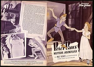 Bild des Verkufers fr Filmprogramm IFB Nr. 2191, Walt Disney`s Peter Pan`s heitere Abenteuer zum Verkauf von Bartko-Reher