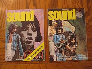 Sound Magazine Canada Ten (10) Issue Entire 1975 Year Lot