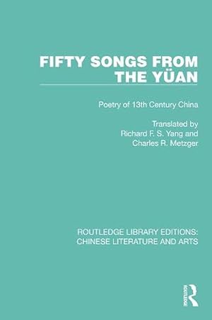 Seller image for Fifty Songs from the Yuan (Hardcover) for sale by Grand Eagle Retail