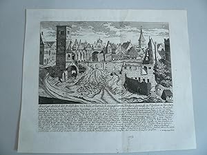 NÜRNBERG. - "Trauriger Anblick, der Ao. 1696 den 7. und 8. Julii, erbärmlich eingeäscherten Kirch...