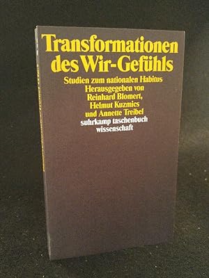 Bild des Verkufers fr Transformationen des Wir-Gefhls Studien zum nationalen Habitus zum Verkauf von ANTIQUARIAT Franke BRUDDENBOOKS