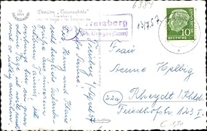 Ansichtskarte / Postkarte Landpoststempel Treisberg üb. Usingen (Taunus)