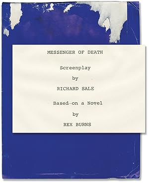 Bild des Verkufers fr Messenger of Death (Original screenplay for the 1988 film) zum Verkauf von Royal Books, Inc., ABAA