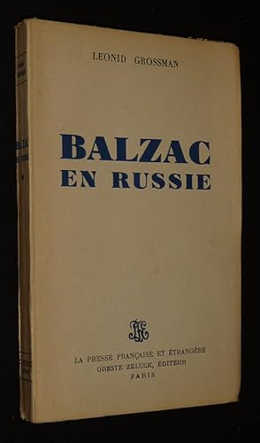 Bild des Verkufers fr Balzac en Russie zum Verkauf von Abraxas-libris
