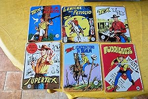 Seller image for 6 copertine la gola della morte enigma del feticcio supertex cacciatori di scalpi el rey fuorilegge NUOVE for sale by STUDIO PRESTIFILIPPO NUNZINA MARIA PIA