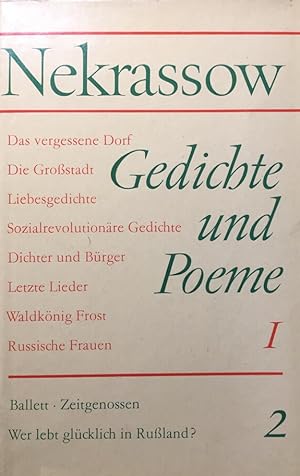 Gedichte und Poeme. 2 Bände. Band 1: Nachdichtung von Martin Remane, Band 2: Nachdichtung von Mar...